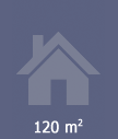 120 m²